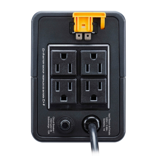 Miniatura 2 de No Break APC BVX700LU-LM 0.7 kVA / 360 W, 350 J, Entrada 145 V, 4 salidas AC, Negro