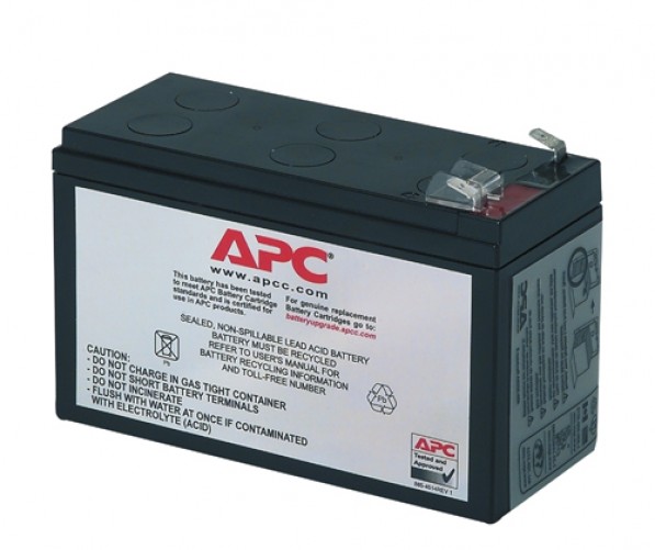Bateria para UPS APC RBC2 Plomo ácido, Negro