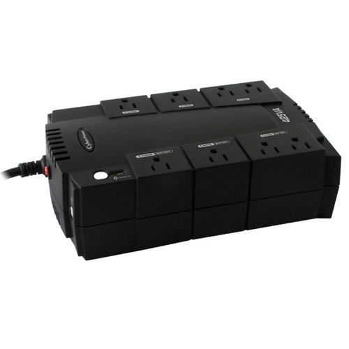 Miniatura 5 de No Break CyberPower CP425SLG 0.425 kVA / 255 W, 890 J, Salida 120 V, 8 salidas AC, Negro