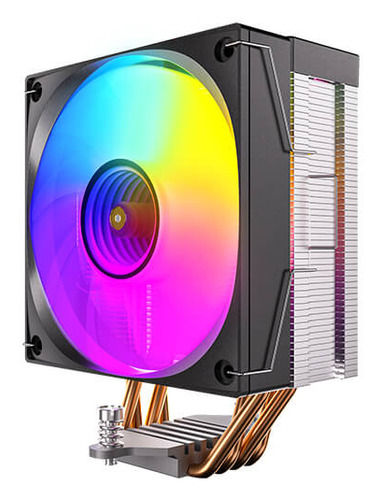 Disipador Antec F400 ARGB 12 cm, 1700 RPM, Negro