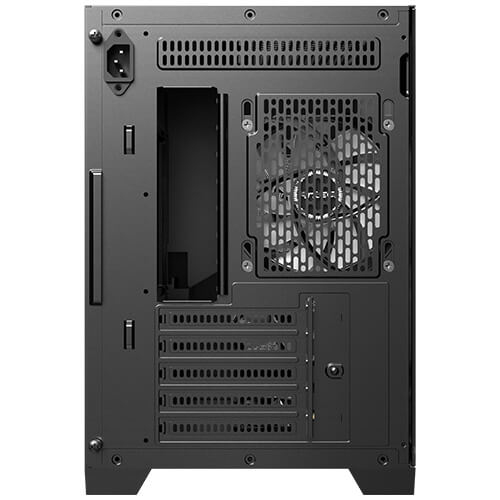 Miniatura 5 de Gabinete Antec FLUX M Micro Tower, PSU No, Vent. 2x 120 mm, Vent. 1x 120 mm, Negro