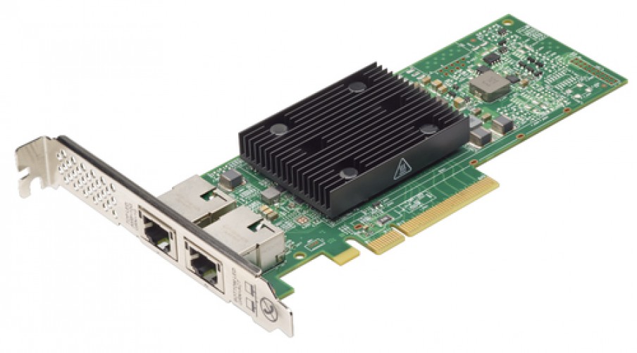 Tarjetas de red Lenovo AUKP PCI Express, RJ-45 2, 10000 Mbit/s, Alámbrico, Negro, Verde