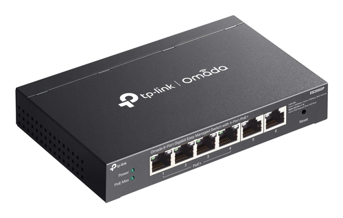 Miniatura 3 de Switch Gigabit / 6 Puertos / 4 PoE+ 65W / Gestia?n Cloud SDN / Fanless / Alcance PoE 250 m (820.2 ft) / QoS y VLAN