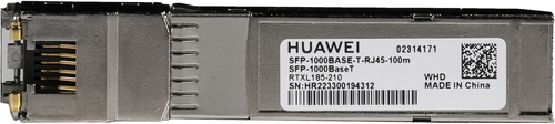 Conversor de medios HUAWEI eKit SFP-1000BaseT RJ-45, 1000 Mbit/s, 100 m