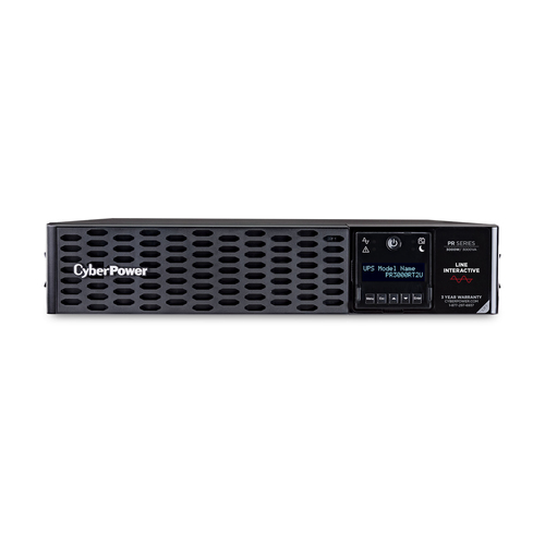 No Break CyberPower PR3000RT2U 3 kVA / 3000 W, 2430 J, Entrada 155 V, 9 salidas AC, Negro