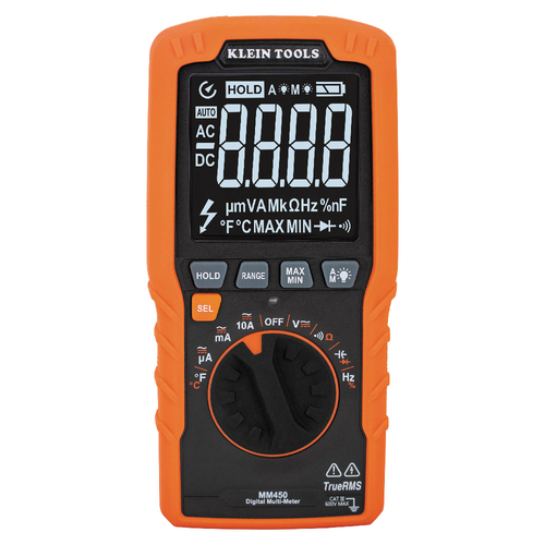 Miniatura 5 de Multa­metro Digital Esbelto de Rango Automa¡tico con TRMS 600V y Medicia³n de Temperatura
