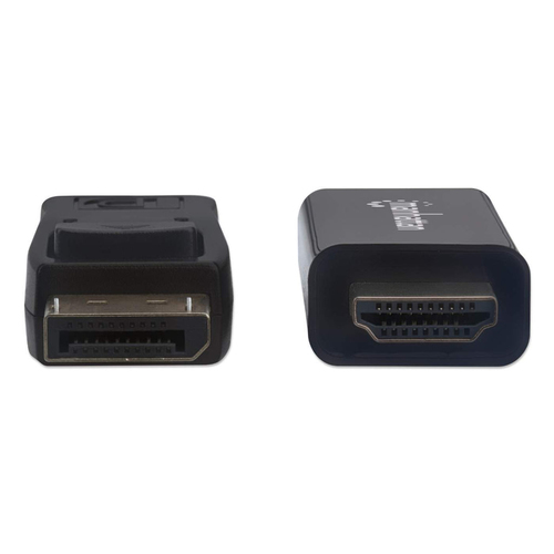 Miniatura 4 de Adaptador vídeo Manhattan Cable DisplayPort a HDMI 4k@60Hz DisplayPort a HDMI, 1.8 m, Negro