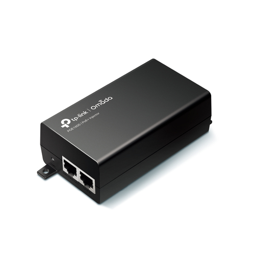 Adaptador PoE TP-Link Omada POE160S 10,100,1000 Mbit/s, IEEE 802.3ab, IEEE 802.3af, IEEE 802.3at, IEEE 802.3i, IEEE 802.3u, 2RJ-45