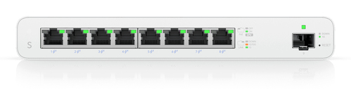 Miniatura 3 de Switch Ubiquiti UISP Gestionado, L2, RJ-45 8, Gigabit Ethernet (10/100/1000), 8 POE, Blanco