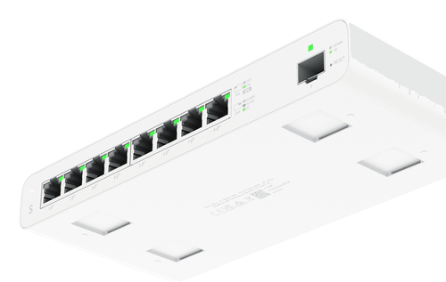 Miniatura 2 de Switch Ubiquiti UISP Gestionado, L2, RJ-45 8, Gigabit Ethernet (10/100/1000), 8 POE, Blanco