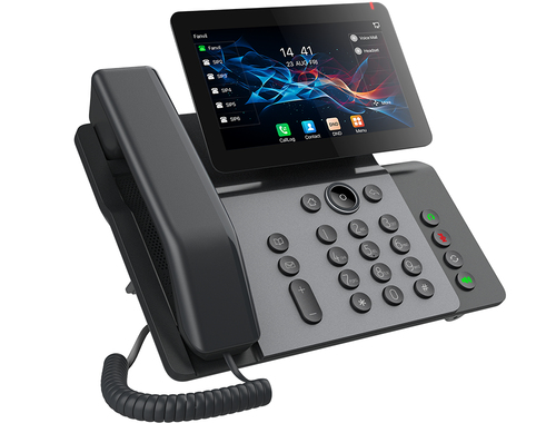 Miniatura 5 de Tela?fono IP Empresarial / Pantalla Ta?ctil 7" / Wi-Fi 6 / Bluetooth 5.4 / 20 La?neas SIP / Ca?mara 1080p / PoE / Material Antibacterial