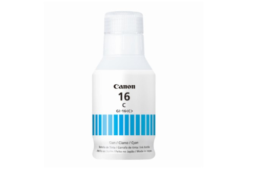 Cartucho de tinta Canon GI-16 Original, Cian, 70 ml