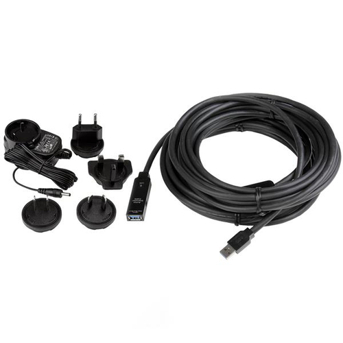 Miniatura 3 de EXTENSOR StarTech.com 10 m, USB A a USB A, 5000 Mbit/s, Negro