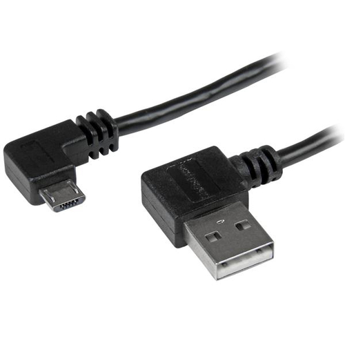 Cable USB StarTech.com USB A a Micro-USB B, 480 Mbit/s, Negro