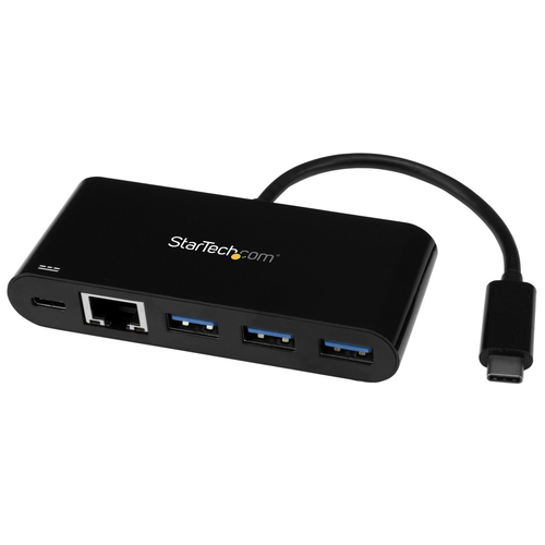 Tarjetas de red StarTech.com USB, RJ-45 1, 5000 Mbit/s, Alámbrico, Negro