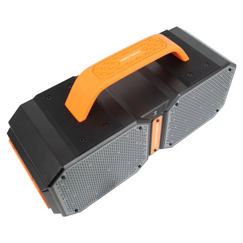 Miniatura 3 de Bocina Perfect Choice Agua Goliat Bt, Inalámbrico y alámbrico, Negro, Naranja