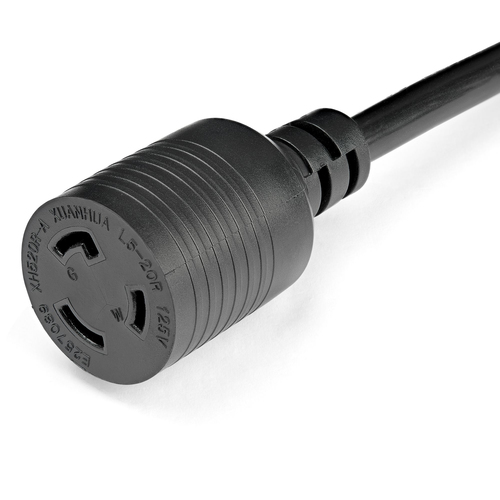 Miniatura 3 de Cables de poder StarTech.com Macho, Hembra 125 V, 0.9 m, Negro
