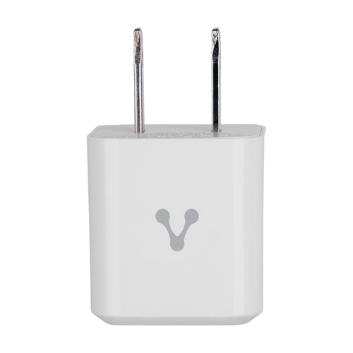 Cargador Vorago AU-250-V2 110 - 240 V, Universal, Interior, 1USB-C, Carga rápida, Blanco