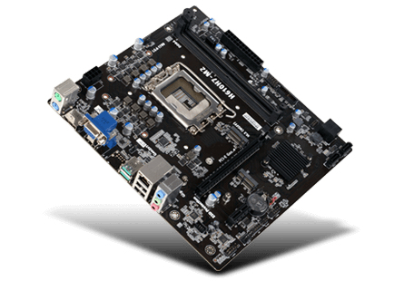 Tarjeta madre ECS H610H7-M2, Intel, LGA 1700, Intel® Celeron®, Intel® Pentium®, DDR4-SDRAM, 64 GB, DIMM