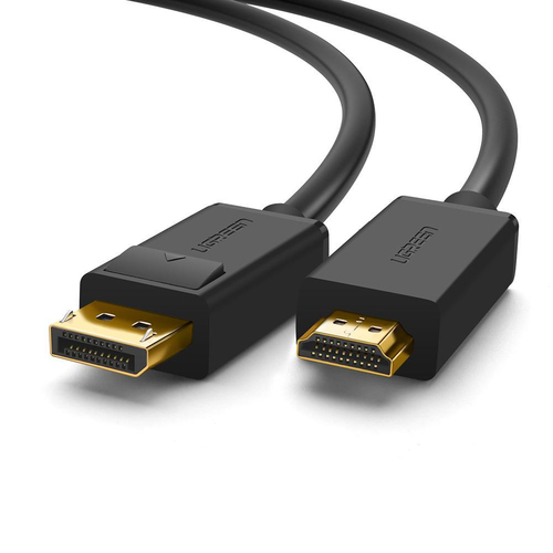 Adaptador vídeo Ugreen 10203 DisplayPort a HDMI, 3 m, Negro