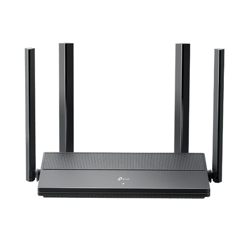 Ruteador Inalámbrico TP-Link EX141 4 ant., Wi-Fi 6 (802.11ax), 4 RJ-45, 1201 Mbit/s, Negro