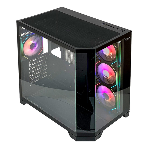 Miniatura 5 de Gabinete XZEAL XZ150 Midi Tower, Vent. 1x 120 mm, Negro