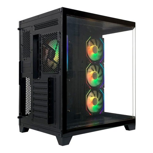 Miniatura 4 de Gabinete XZEAL XZ150 Midi Tower, Vent. 1x 120 mm, Negro