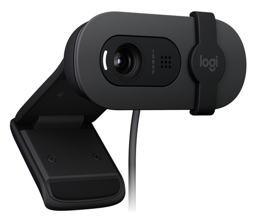 Miniatura 4 de Cámara web Logitech Brio 100 2 MP, 1920 x 1080 Pixeles, 30 fps, 720p, 1080p, Micrófono, USB, Grafito