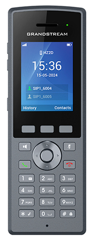 Tela?fono Inala?mbrico DECT HD Reforzado DP735 / 20 Cuentas SIP / Pantalla TFT LCD 2.4 Pulgadas / Alcance 400 m Exteriores / IP67 / Audio Full HD / Batera?a 2000 mAh / Compatible con Estaciones Base DP750, DP752, DP755