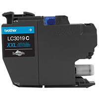 Cartucho de tinta Brother LC-3019C Original, Cian, Alto rendimiento (XL)