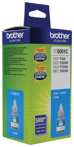 Miniatura 2 de Cartucho de tinta Brother BT5001C Original, Cian, Extra (Súper) alto rendimiento
