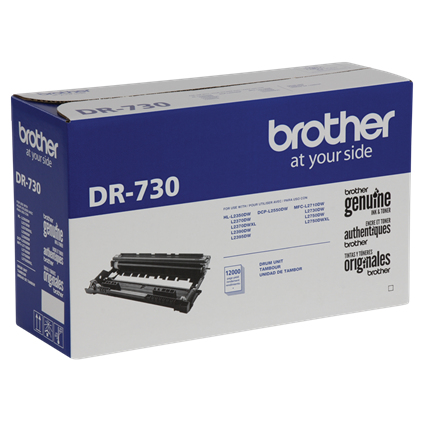 Miniatura 3 de Tambor para Impresora Brother DR730 Original, 12000 páginas