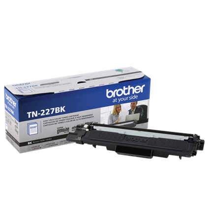 Tóner Brother TN-227BK Original, Negro, Alto rendimiento (XL)