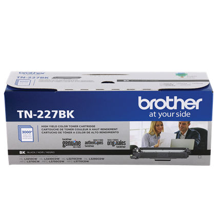 Miniatura 2 de Tóner Brother TN-227BK Original, Negro, Alto rendimiento (XL)