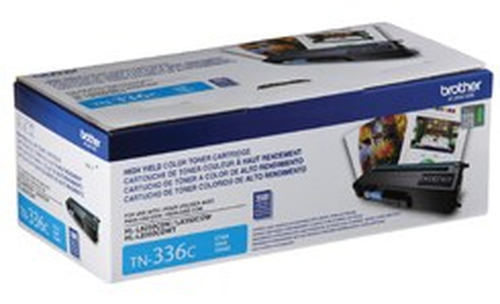 Miniatura 5 de Tóner Brother TN-336C Original, Cian, Alto rendimiento (XL)