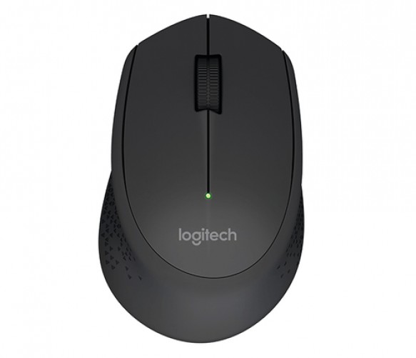 Mouse Logitech M280 Óptico, 3 Botones, 1000 DPI, RF inalámbrico, 25 m, Negro