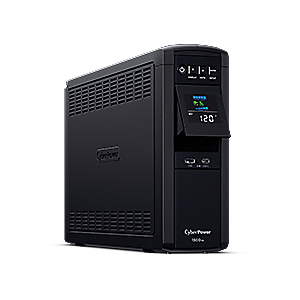 Miniatura 3 de No Break CyberPower CP1500PFCLCDa 1.5 kVA / 1000 W, 1445 J, Entrada 144 V, 12 salidas AC, Negro