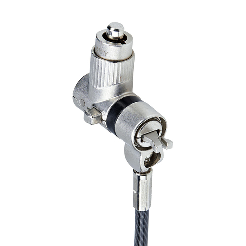 Miniatura 5 de Cable antirrobo StarTech.com Kensington, Nano, Noble, 2 Teclas, 2 m, Acero al carbón, Plástico, Negro