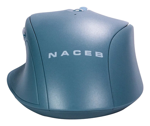 Miniatura 2 de Mouse Naceb Technology Na-0139 5 Botones, 1600 DPI, RF inalámbrico, Azul