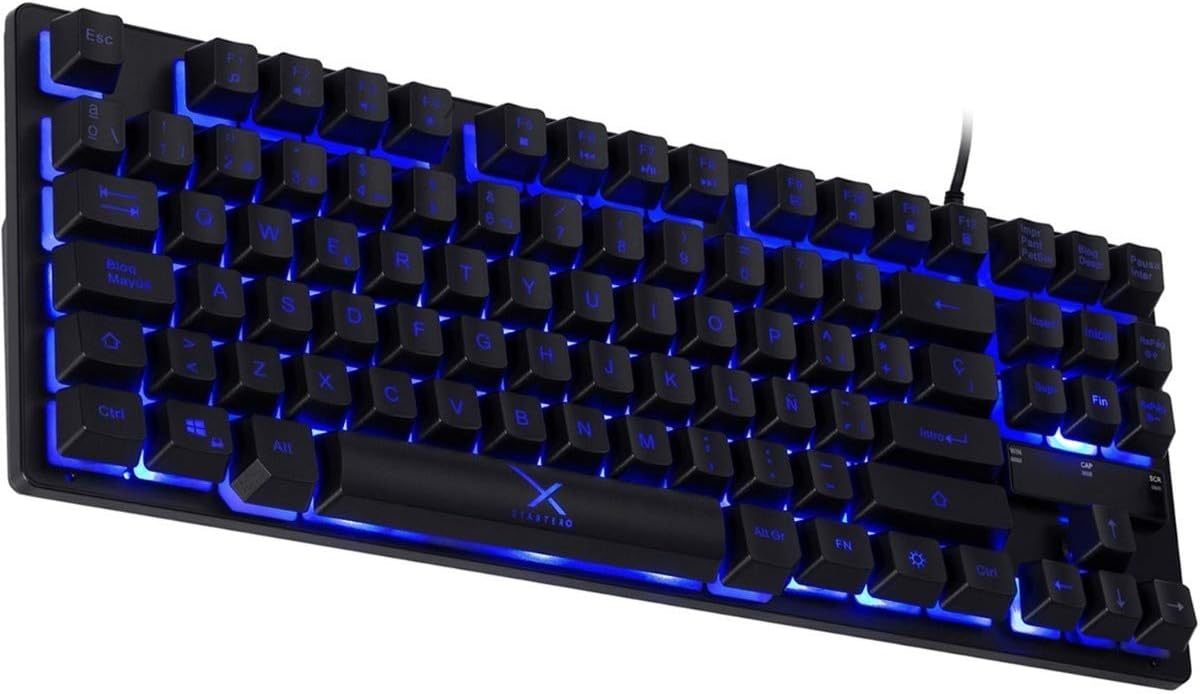 Miniatura 4 de Teclado XZEAL XSATGA1B Alámbrico, USB, LED, Negro