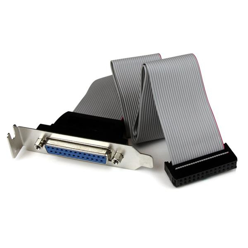 Adaptador StarTech.com DB-25 25 pin D-Sub a IDC 26 pin Motherboard Header, Gris