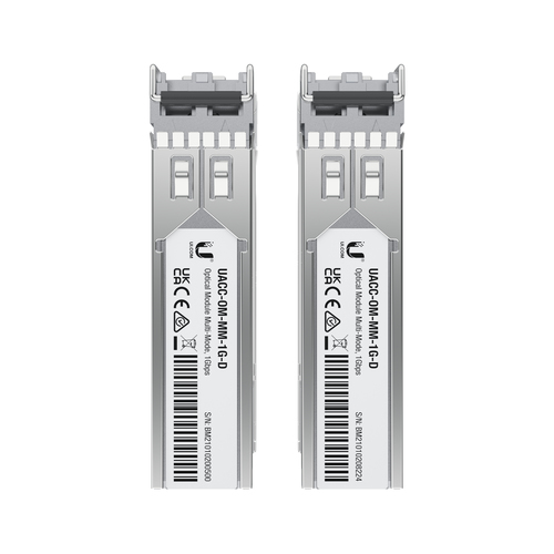 Miniatura 3 de Conversor de medios Ubiquiti UACC-OM-MM-1G-D-2 SFP, 1250 Mbit/s, multi-modo, 550 m