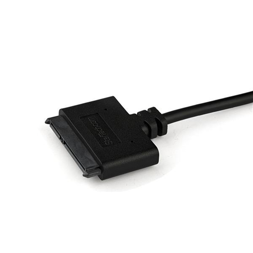 Miniatura 5 de Docking Station StarTech.com Cable SATA a USB con UASP, Negro, 6 Gbit/s, CE, FCC, REACH, 0 - 60 °C, -10 - 70 °C, 49 mm