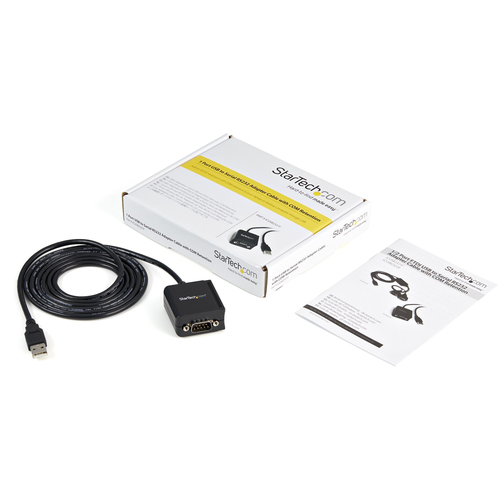 Miniatura 2 de Adaptador StarTech.com DB-9 a USB 2.0 A, Negro