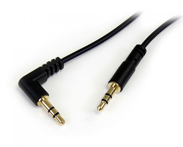 Cable de audio StarTech.com 3,5mm a 3,5mm, 0.91 m, Negro