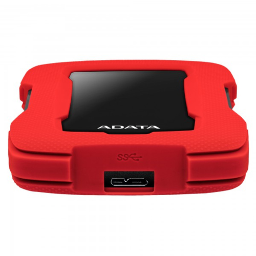 Miniatura 2 de Disco duro externo ADATA HD330 1 TB, Micro-USB B 3.2 Gen 1 (3.1 Gen 1), Rojo
