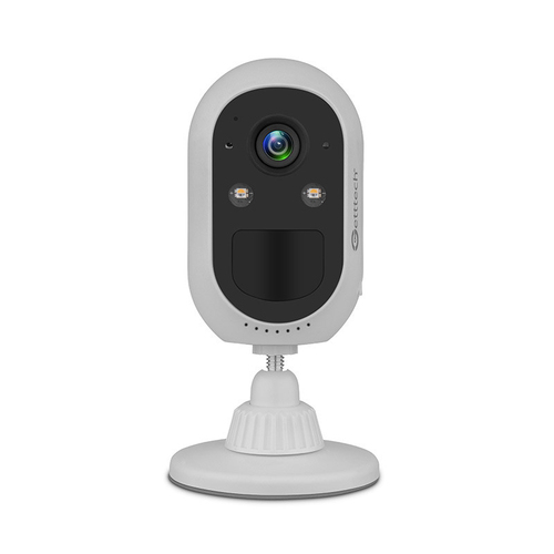 Cámara IP Getttech GEC-WBWL4 4 MP, Cubo, Wifi, MicroSD, Interior, IP65, Blanco