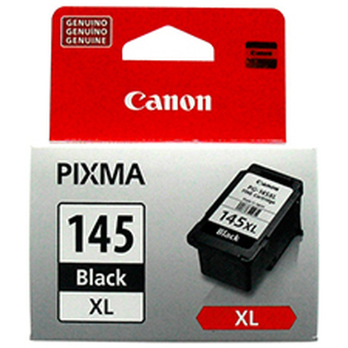 Cartucho de tinta Canon PG 145 XL Original, Negro, Alto rendimiento (XL)