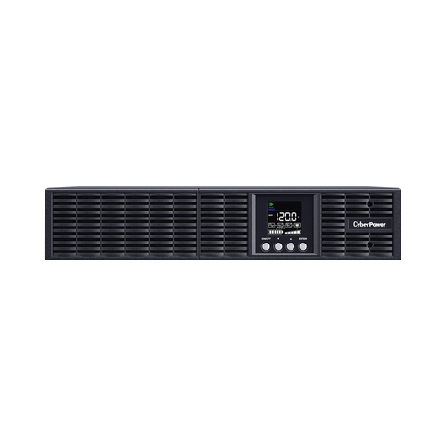 No Break CyberPower OLS2000RT2UA 2 kVA / 1800 W, Entrada 120 V, 8 salidas AC, Negro