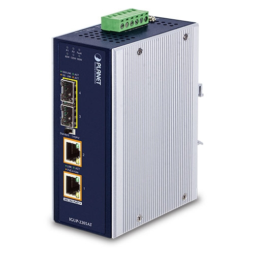 Conversor de medios PLANET IGUP-2205AT Gigabit Ethernet, 1000 Mbit/s, SFP
